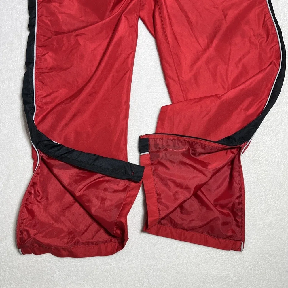 Nebraska Cornhuskers Joggers Warm Up Men's XL NCAA Football Zip Legs Red Oak